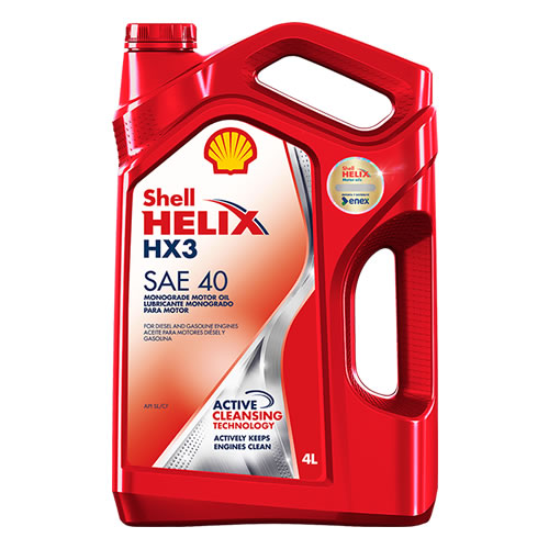 SHELL HELIX HX3 SAE 40