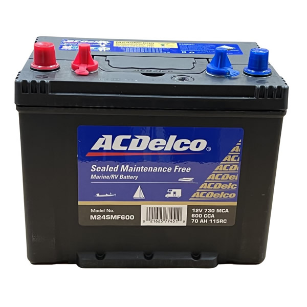 BATERIA AC DELCO 70A M24SMF600  Doble Marina