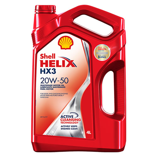 SHELL HELIX HX3 20W 50