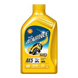 SHELL ADVANCE 4T AX5 20W 50 